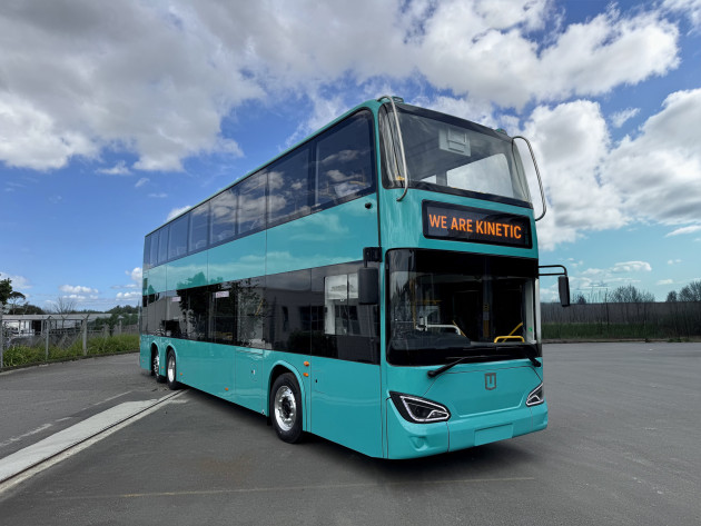 Kinetic New Zealand unveils the country’s first lightweight electric double-decker bus