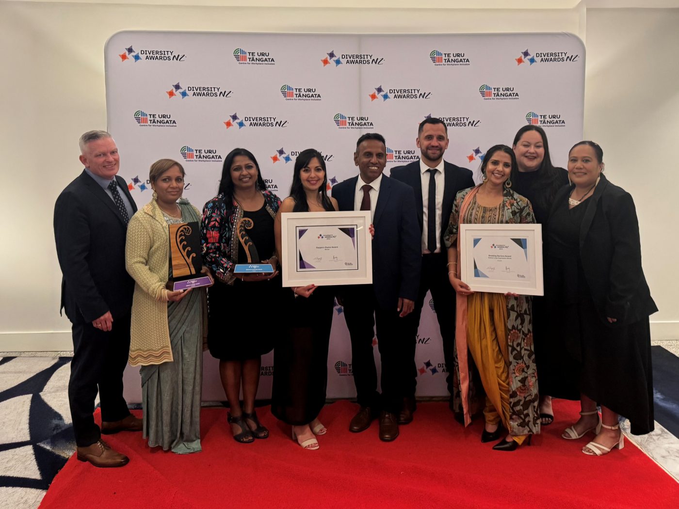 2026 Diversity Awards NZ Kinetic NZ awarded Breaking Barriers and People Choice Awards