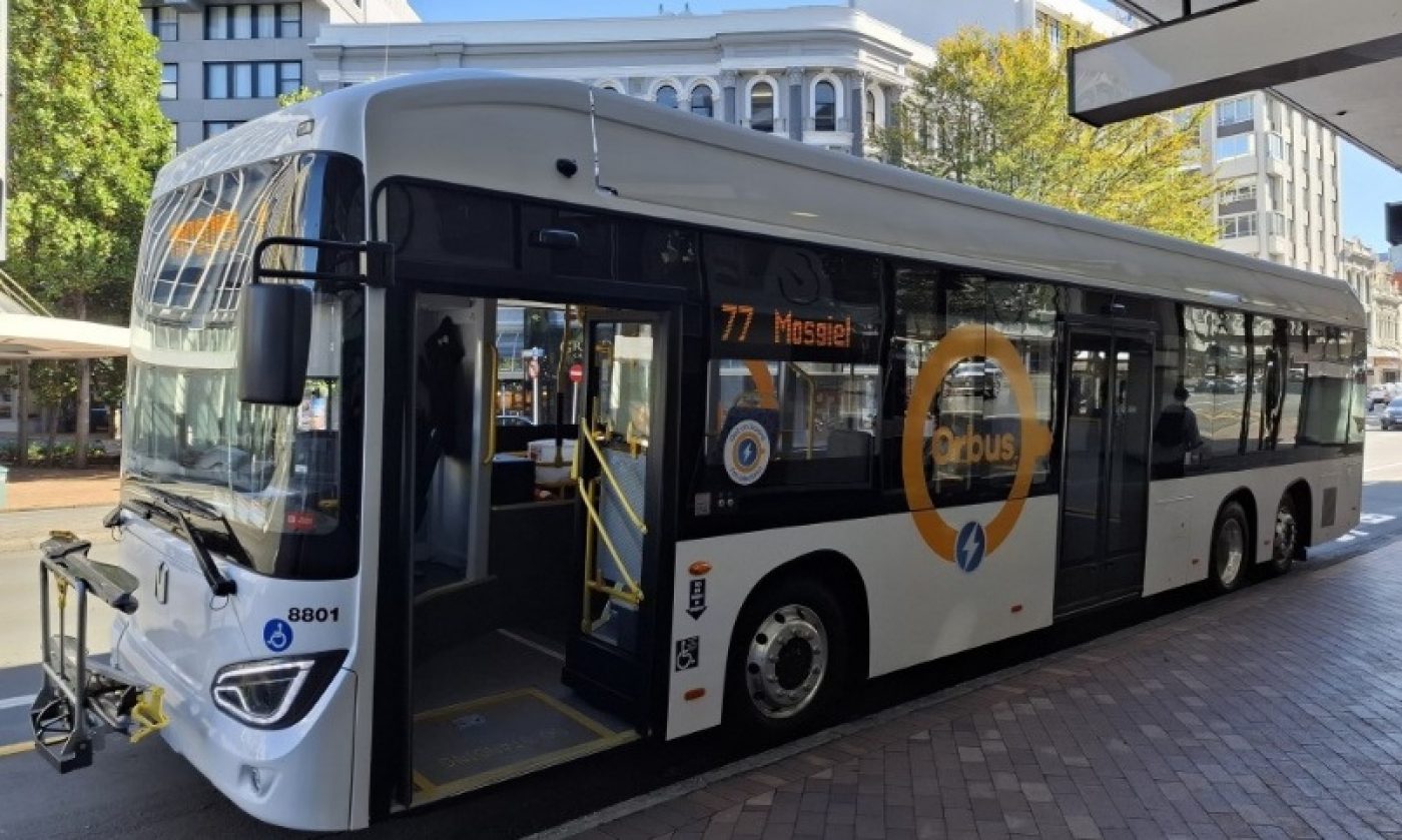 75 Passenger E Bus Dunedin