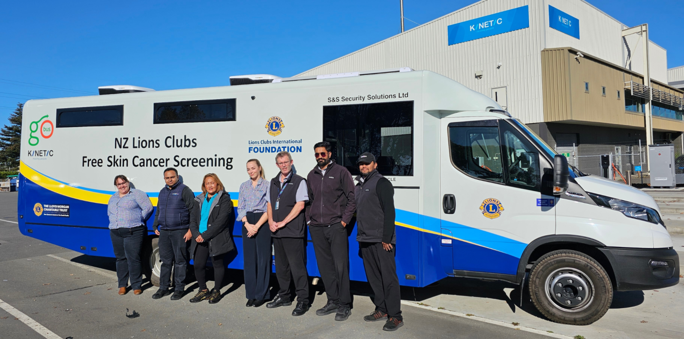 Lions Skin Cancer Bus