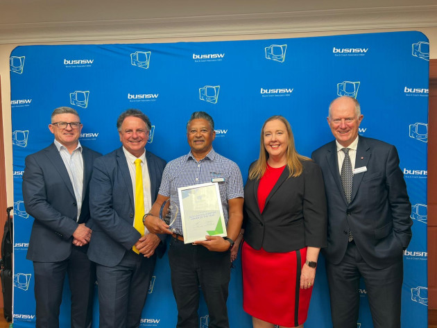 Kinetic’s Richard Ettia crowned BusNSW Top Driver of 2023