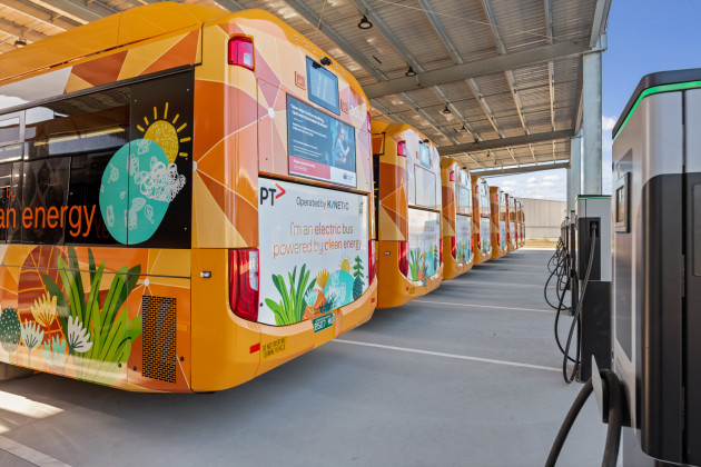 Kinetic wins Premier’s Sustainability Award for electric bus rollout in Melbourne