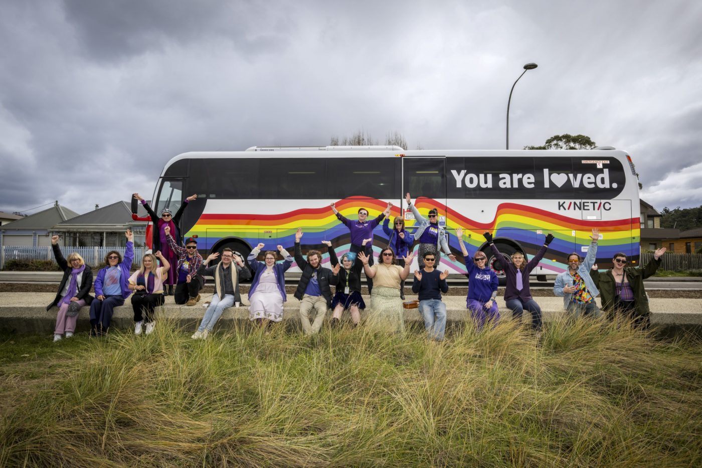 Kinetic Pride Bus Hobart 13